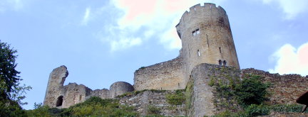 Najac ruined castle
