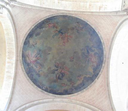 The dome by Salinier in Saint Amans church Rodez