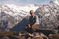 A photo of the author taken in the Alps